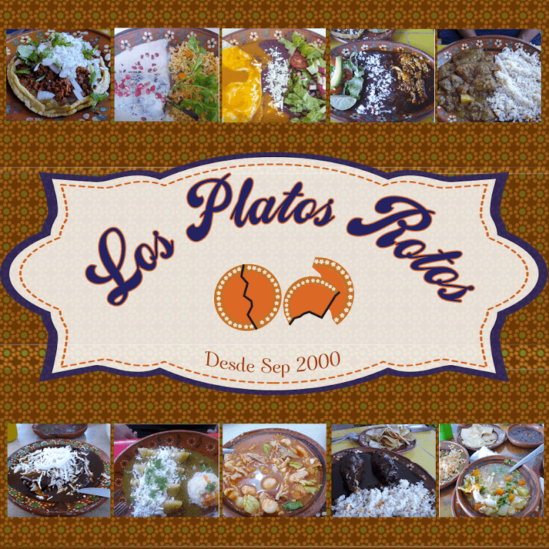 Comensales disfrutan moles y sopes en el interior de Los Platos Rotos