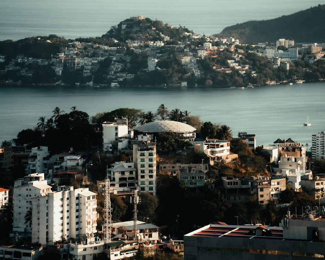 a view of a city and a body of water