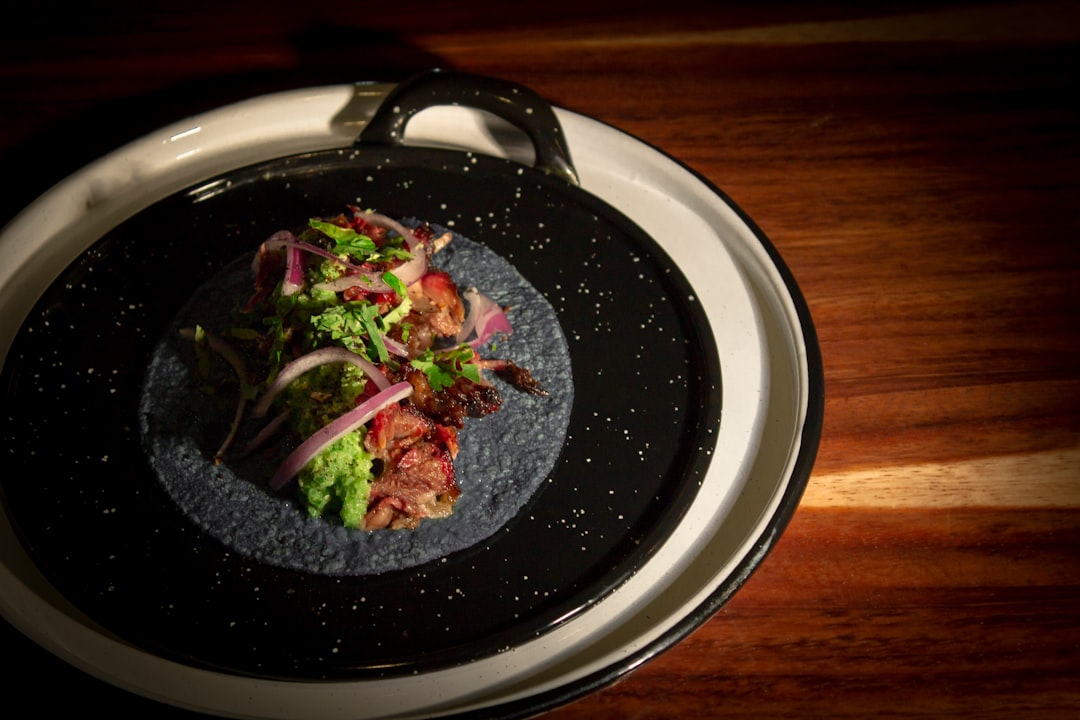 a plate of food