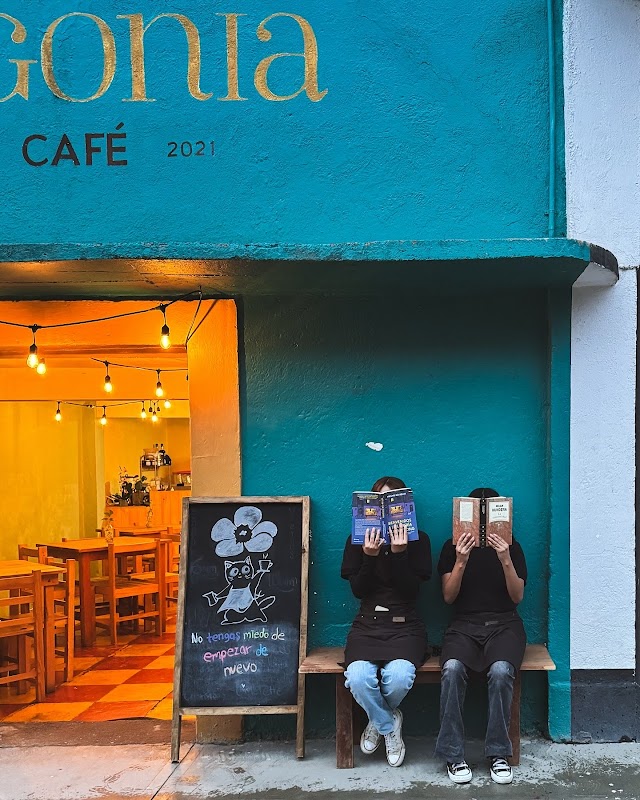 Exterior del Restaurante El Chapulín con su fachada de madera y una mesa puesta con tacos de chapulines al atardecer