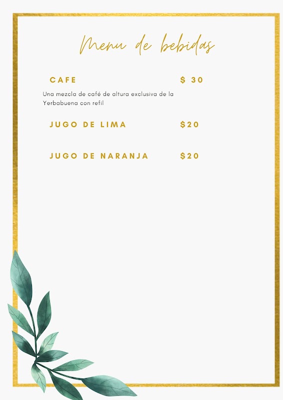 Yerbabuena coffee & brunch con café en taza de cerámica y sándwich de huevo y chorizo — interior del local con luz natural